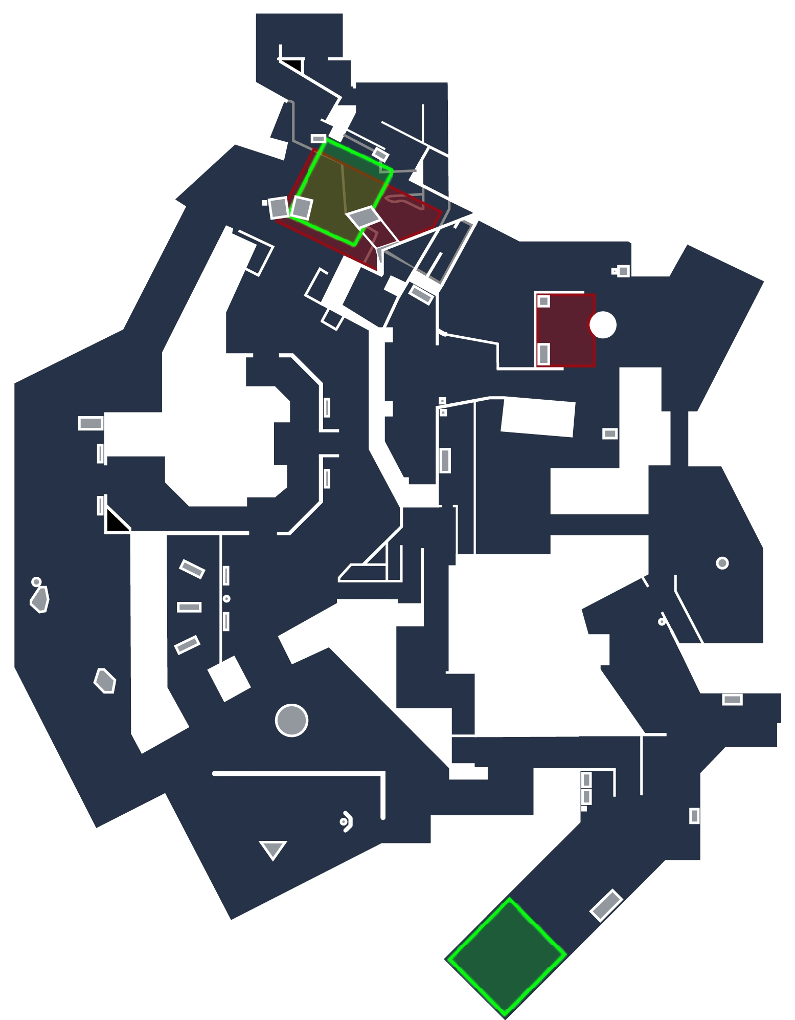 Overpass radar map